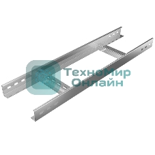 Лоток лестничный 200х50 L3000 сталь 1.2мм LL50х200х1.2 КМ LO1002