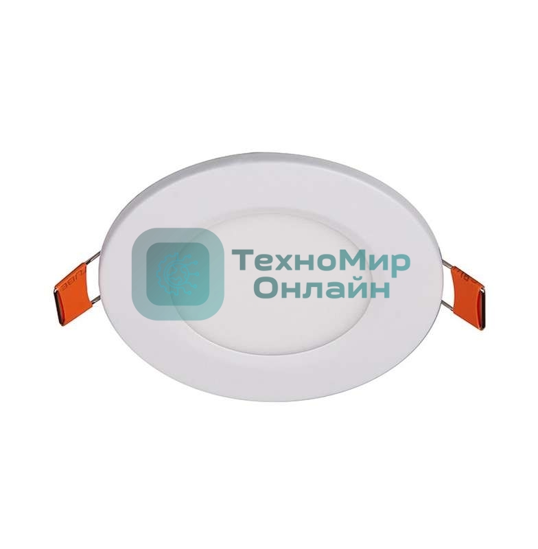 Светильник светодиодный JazzWay ультратонкий встраив. PPL-R 3Вт 6500К IP40 WH d80мм круглый