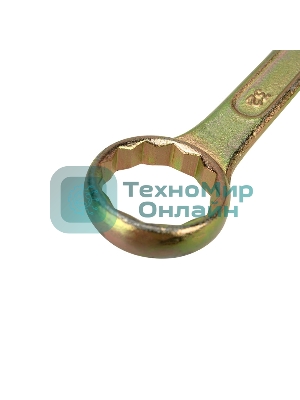 Ключ комбинированный Rexant 32 мм, желтый цинк