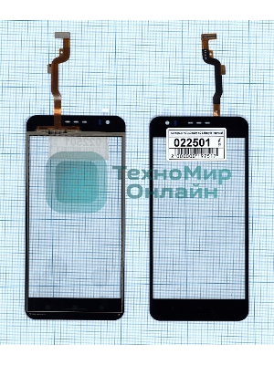 Сенсорное стекло (тачскрин) для HTC Desire 10 Lifestyle, черное