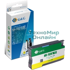 Картридж струйный G&G GG-F6U18AE желтый (26мл) для HP OJ Pro 7740/8210/8218/8710/8715