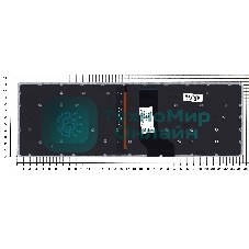 Клавиатура для ноутбука Acer Aspire VN7-593G черная с красной подсветкой