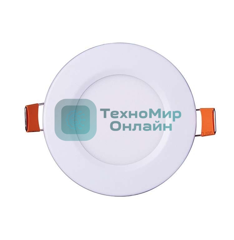 Светильник светодиодный JazzWay ультратонкий встраив. PPL-R 3Вт 4000К IP40 WH d90мм круглый