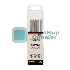 Бита Kranz PH2х90 мм для шуруповерта (упак. 5 шт.)