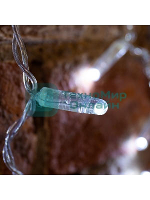 Гирлянда Neon-night Светодиодный Дождь 2х1,5 м, эффект мерцания, прозрачный провод, 230 В, диоды белые