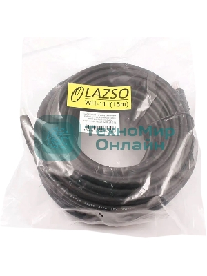 Кабель LAZSO WH-111 HDMI (m)/HDMI (m) 15м.