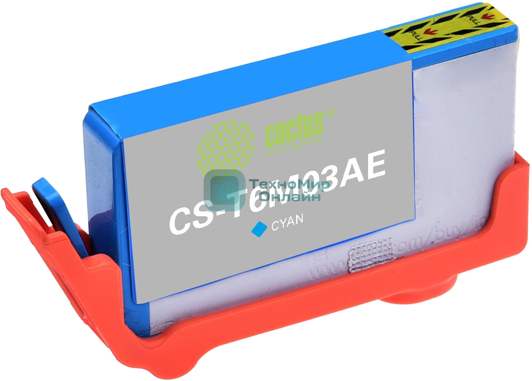 Картридж струйный Cactus CS-T6M03AE №903XL голубой (14.2 мл) для HP OJP 6950/6960/6970