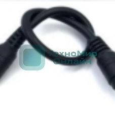 Кабель DC 5.5x2.5 18 AWG папа-папа 1 м с прямым штекером