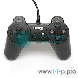 Геймпад Dialog Action GP-A01, черный Геймпад, 10 кнопок, USB
