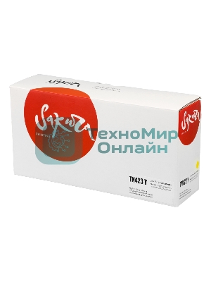 Картридж лазерный Sakura TN423Y для Brother HL-8260, DCP-8400, MFC-8690, желтый, 4 000к.