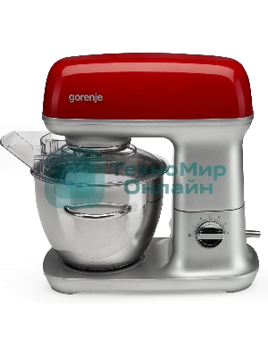 Кухонная машина Gorenje MMC1000RLR планетар.вращ. 1000Вт красный