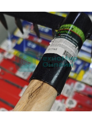 (Поврежденный товар) Грабли Сибртех 12-зубые, 300мм, с черенком, витые [См.описание!]