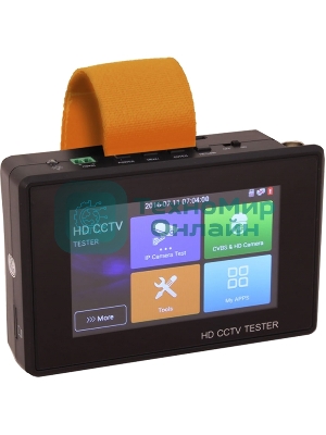 Универсальный наручный монитор-тестер Tezter TIP-H-4(Hand) AHD/CVI/TVI/CVBS и IP-видеосистем