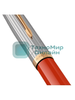 Ручка шариковая Parker 51 Premium (CW2169073) Red Rage GT, M, черные чернила, подарочная коробка