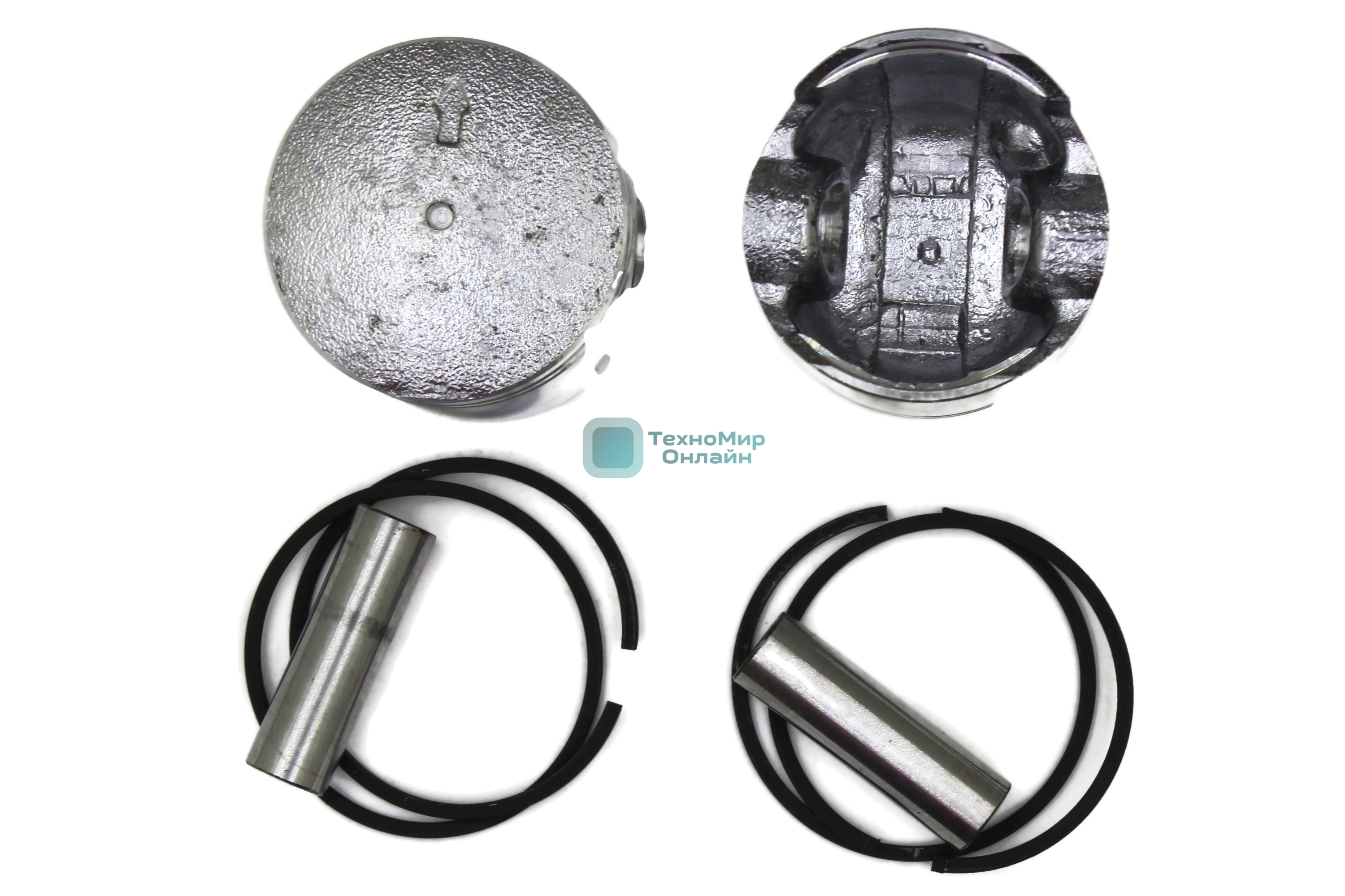 Набор для бензокосы (поршень,кольца,скобы,палец) 43см3 102067