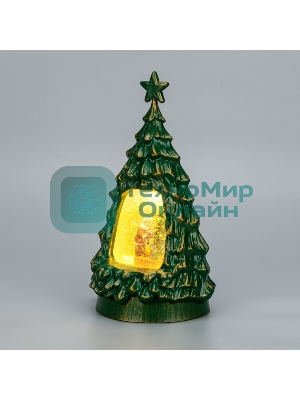 Светильник декоративный Neon-night Новогодняя елка с подсветкой и конфетти, питание от USB