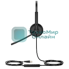 Гарнитура проводная Yealink UH34 Dual UC