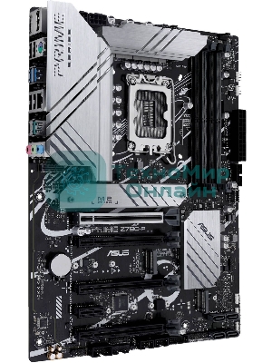 Материнская плата ASUS PRIME Z790-P, LGA 1700, Intel Z790, 4xDDR5, 4xSATA, 3xM.2 PCIe 4.0 x4, 1xPCIe 5.0 x16, 3xPCIe x4, 1xPCIe x1, 1xHDMI, 1xDP, 1xUSB-C 3.2 Gen 2x2, 1xUSB 3.2 Gen 2, 2xUSB 3.2 Gen 1, 4xUSB 2.0, 1x 2.5Gb LAN, 3x3.5 мм, 7.1, ATX