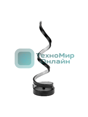 Светильник декоративный Spiral Trio, LED, 2Вт, 3000К, 5В, черный Rexant