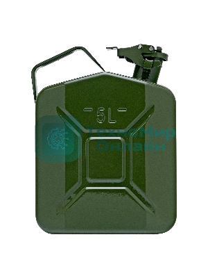 Канистра для ГСМ Stels металлическая, 5 литров