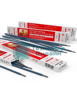 Электрод Rexant 450 мм MP-3C 4 мм пачка 3 кг
