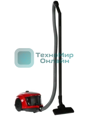 Пылесос Samsung VCC4520S3R/XEV красный, 350/1600 Вт, уборка сухая, пылесборник контейнер 1.3 л