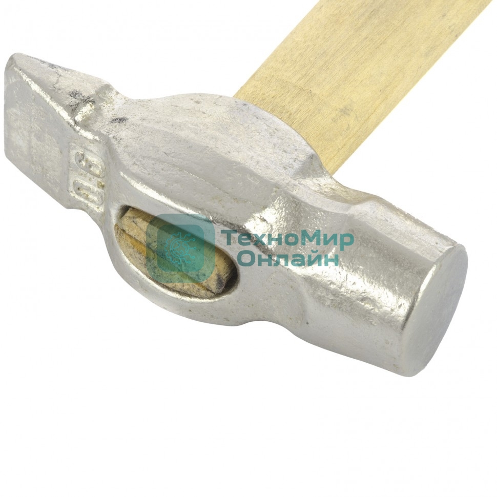 Молоток слесарный, 600 г, круглый боек, деревянная рукоятка Россия