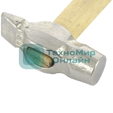 Молоток слесарный, 600 г, круглый боек, деревянная рукоятка Россия