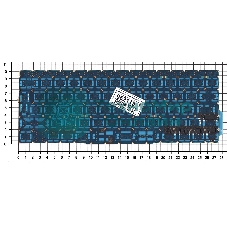 Клавиатура для ноутбука MacBook Pro 13 Retina A1708 черная большой Enter