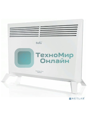 Конвектор электрический Ballu Camino Eco Turbo BEC/EMT-1500 белый, 1500 Вт, 20 м2, термостат