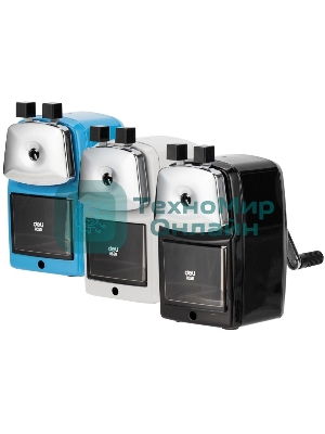 Точилка для карандашей механическая Deli E0620, 1 отверстие, ассорти