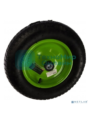 Колесо пневматическое Сибртех 3.25/3-8, длина оси 90мм,подшипник 16мм