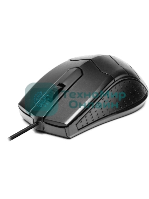 Мышь проводная Defender HIT MB-530 черный, 1000 dpi, USB, кнопки - 3