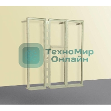 Вертикальный кабельный органайзер для стойки внешний с окнами, ширина 95мм 42U (ВКО-СТК-42)