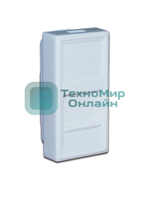 Вставка 22.5x45мм со шторкой для Кейстоуна (2шт для 45х45)