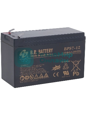 Батарея для ИБП B.B.Battery/BPS 7-12/12V/7Ah