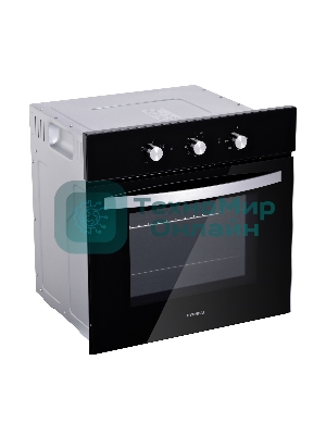 Духовой шкаф электрический Hyundai HEO 6630 BG черный, встраиваемый