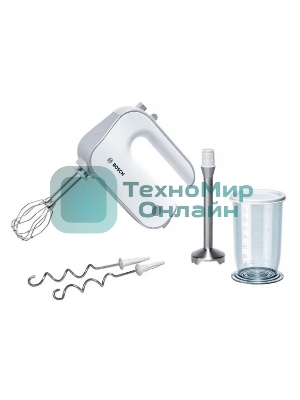 Миксер ручной Bosch MFQ4070 500Вт белый