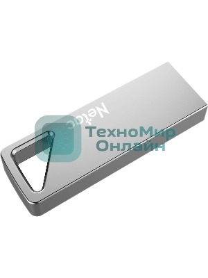Флешка USB Netac U326 (NT03U326N-016G-20PN), 16Gb, USB 2.0, R/W 50/15, серебристый