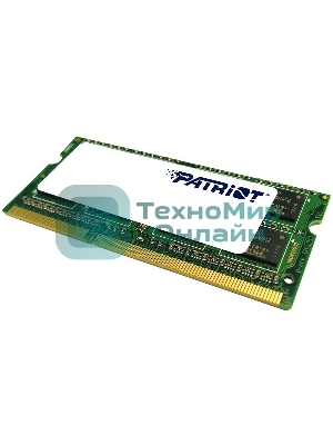 Оперативная память Patriot, DDR3L, 4GB (1x4 GB), 1600 MHz, CL11, SO-DIMM