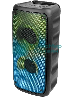 Минисистема Hyundai H-MC1230 черный 40Вт FM USB BT micro SD