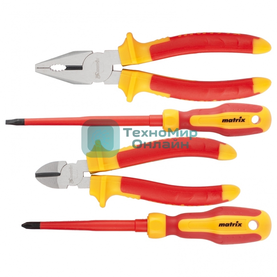 Набор диэлектрического инструмента Matrix, 4 предмета