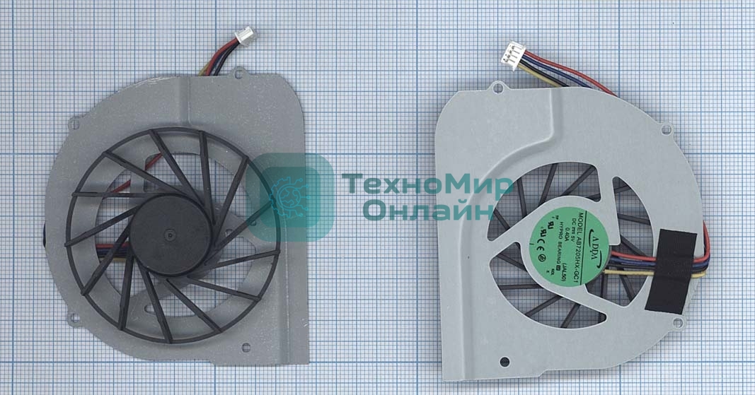 Вентилятор (кулер) для ноутбука Toshiba Satellite M500 M900 (без крышки)