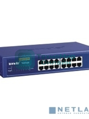 Коммутатор Tenda TEG1016D 16-Port 10/100/1000 Gigabit Switch