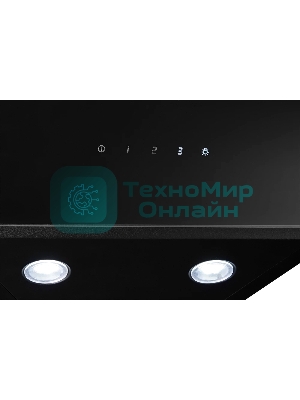 Вытяжка наклонная Monsher Amiens 50 Noir черный, 50 см, 1100 куб. м/ч, 53 дБ