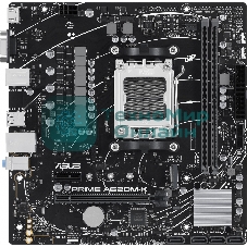 Материнская плата ASUS PRIME A620M-K, AM5, AMD A620, 2xDDR5, 4xSATA, 1xM.2, 1xPCI-E 4.0 x16, 1xPCI-E x1, 1xHDMI, 1xVGA, 1x 1Gb LAN, 4xUSB-A 3.2 Gen 1, 2xUSB-A 2.0, 3x3.5 мм, 7.1, Micro-ATX