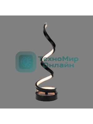 Светильник декоративный Spiral Trio, LED, 2Вт, 3000К, 5В, черный Rexant