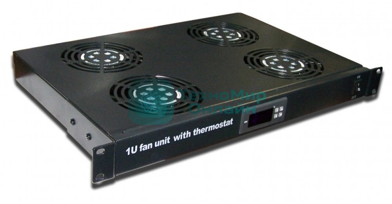 Блок вентиляторов Lanmaster (TWT-CBB-FANB6-RACK-T) 6 вент. (упак.:1шт)