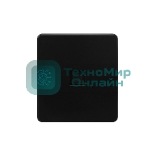 Розетка компьютерная Kranz ROUND RJ45 кат6 с/у оникс