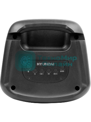 Минисистема Hyundai H-MC1230 черный 40Вт FM USB BT micro SD